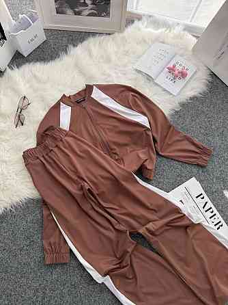 Жіночий прогулянковий костюм-двійка: кофта та штани трикотаж Моко, 46/48 Одеса