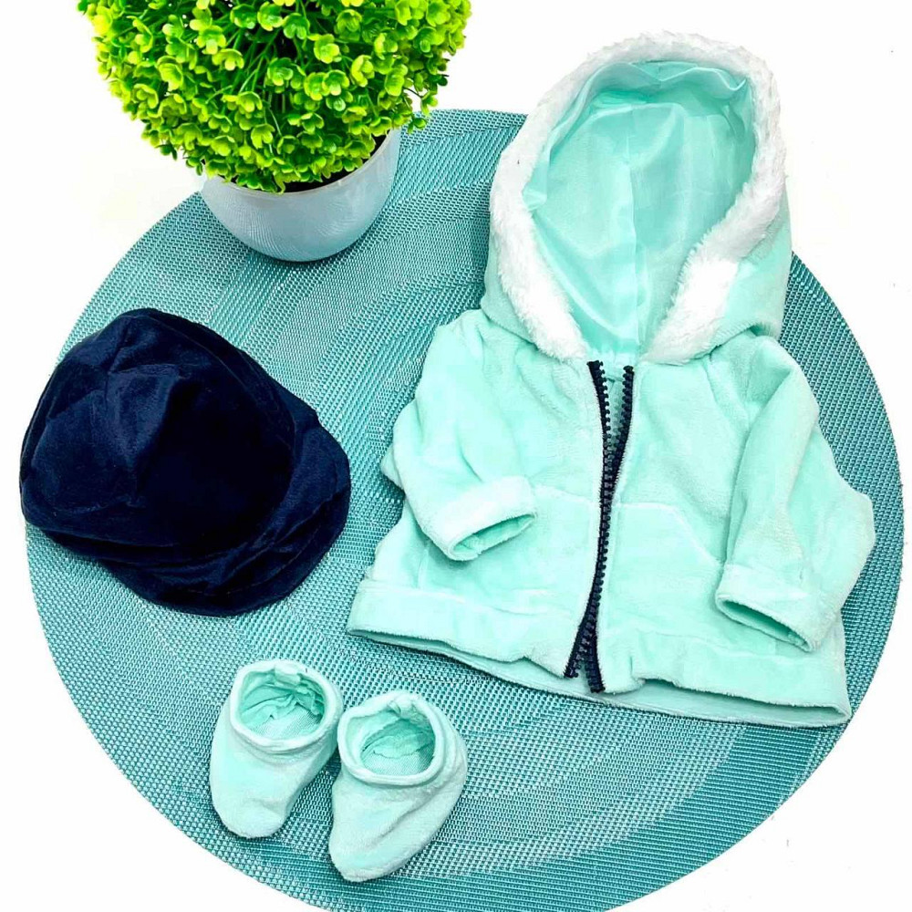 Лялька-пупс м'яконабивна з соскою та звуковими ефектами укр мова 44см Вид 4 (M 5924 І UA) Чернігів - фото 7