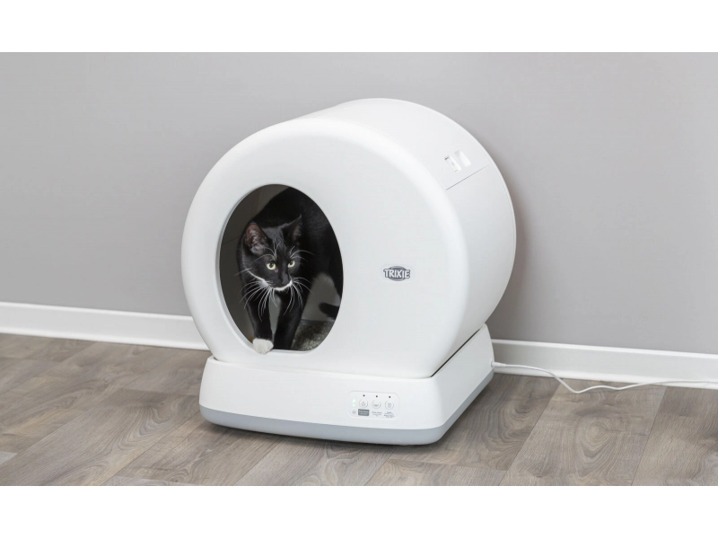 Закрытый туалет для котов Trixie Self-Cleaning (Трикси) 53х55.5х52 см самоочищается Запорожье - изображение 7