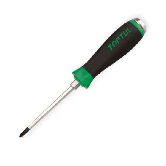 Отвертка крестовая ударная 6 х 100 мм PH 2 под ключ Мукачево