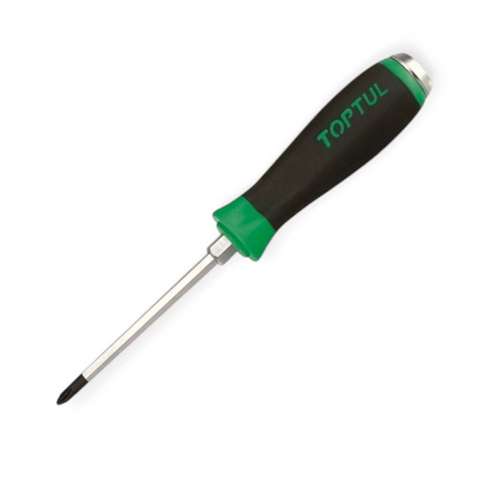 Викрутка хрестова ударна 6 х 100 мм PH 2 під ключ Мукачево - фото 1