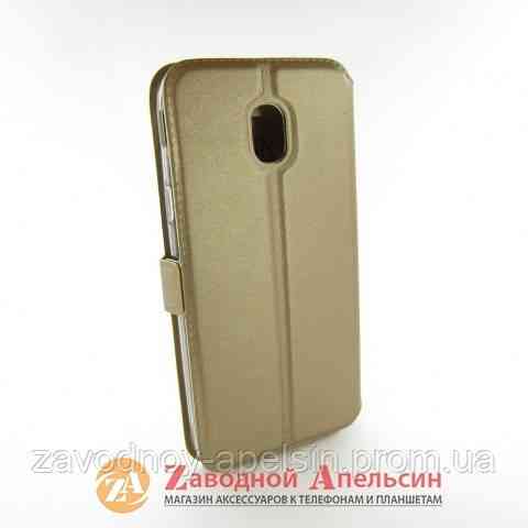 Чехол книжка Samsung J3 2017 J330 Nillkin Case gold Одесса