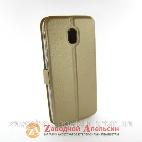 Чохол книжка Samsung J3 2017 J330 Nillkin Case gold Одеса - фото 2