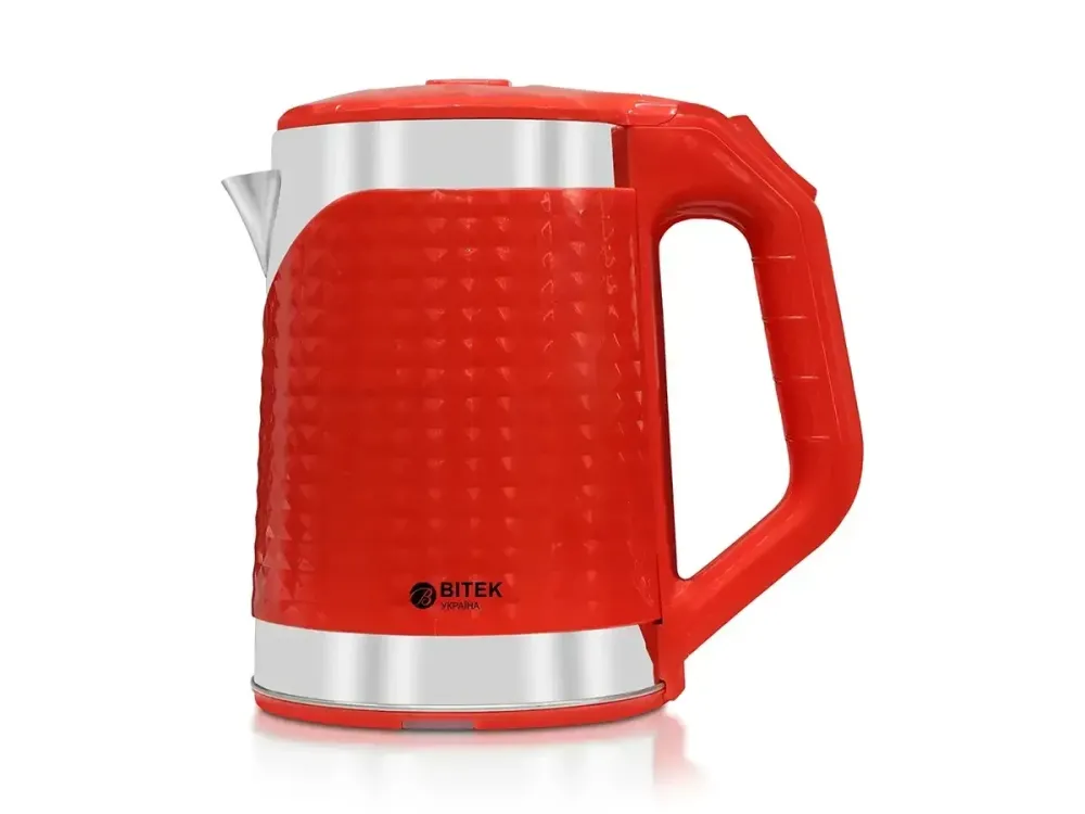Електрочайник нерж. 2.2л 2000Вт BITEK BT-3118 різних кольорів Одеса - фото 3