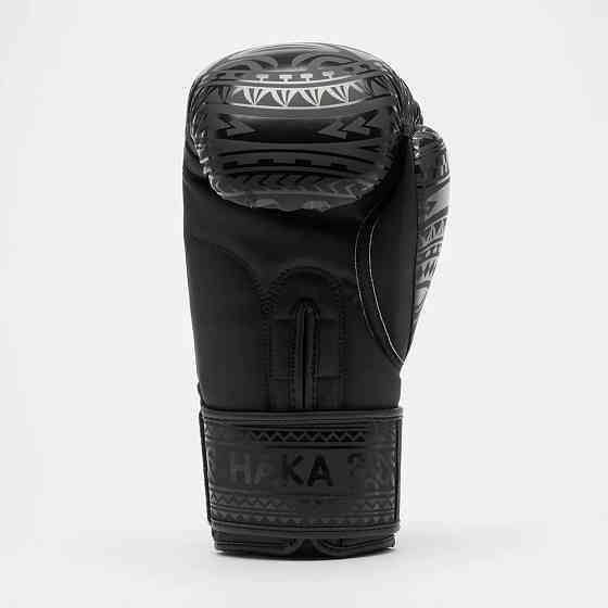 Боксерські рукавиці Leone GN329 HAKA Black 14 унцій Кам'янське