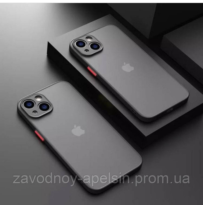 IPhone 13 Pro Max Чохол Захист камери Frame matte (TPU+PC) Одеса - фото 3