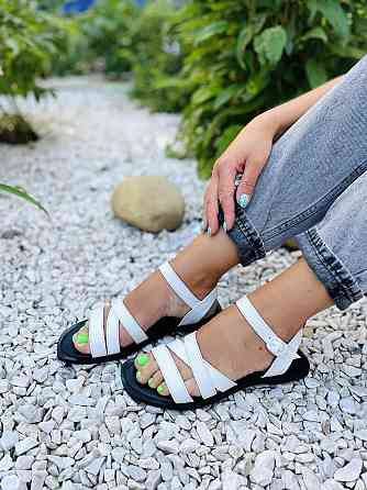 Rosta Босоніжки жіночі ROSTA 1044 білі (літо, шкіра натуральна) (5143) Коломыя