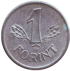 Монета 1 форинт. 1949-89 год, Венгрия. (АЕ) Полтава - изображение 1