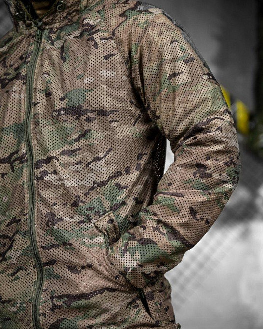 Маскировочная антимоскитная KRAFT   кофта ДЛ7207 Одесса - изображение 5