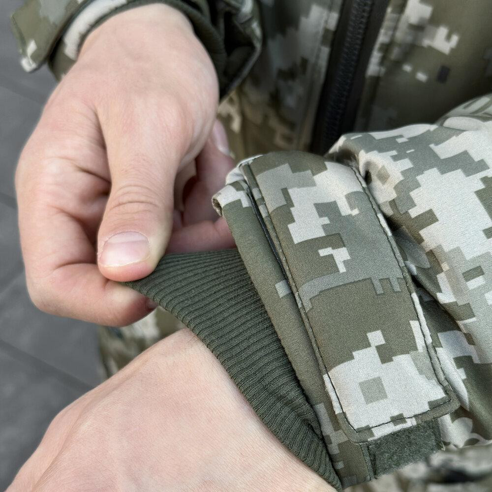 Мужская зимняя Куртка с капюшоном Pobedov Winter Jacket Motive ЗИМА Киев - изображение 5