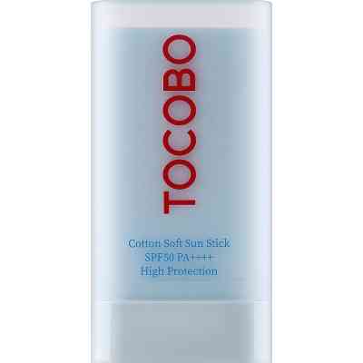 Средство от загара Tocobo Cotton Soft Sun Stick SPF50+ PA++++ 19 г (8809835060041) Винница