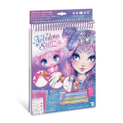 Набір для творчості Nebulous Stars Скетчбук: Небулія, мотиви космосу (11101) Вінниця