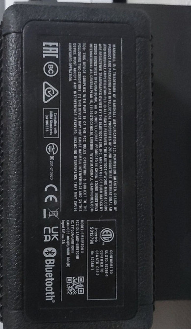 Marshall Emberton 3 ПРЕМИУМ качество, портативная колонка (Cream / Black) Харьков - изображение 4