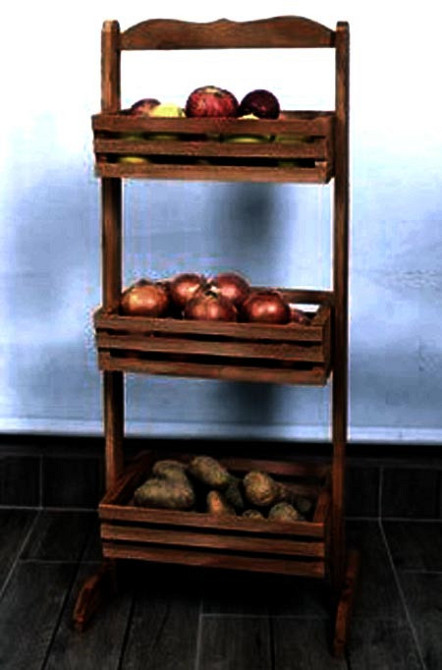 Стелаж для овочів і фруктів "Бларите" капучино Миколаїв - фото 1