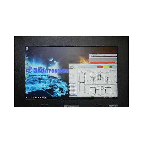 Табло інформаційне графічне СКБ Електронмаш - 23" для пожежної сигналізації Киев