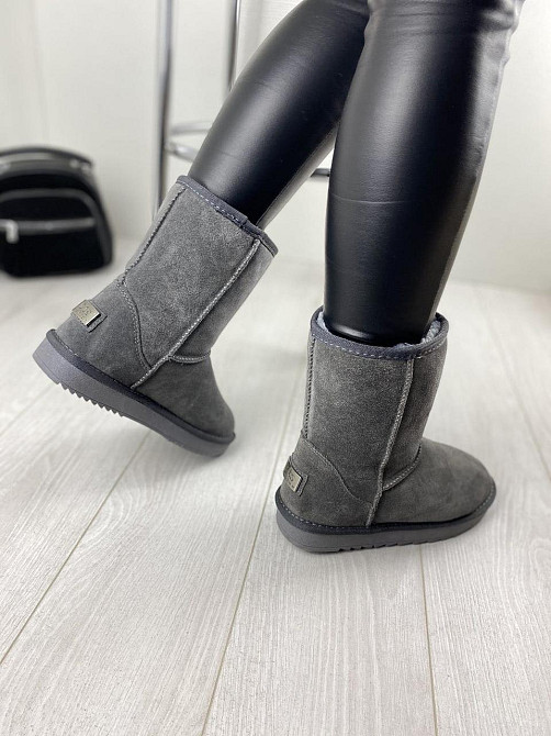 ITTS Угги жіночі ITTS сірі натуральна замша 36р. (5825) Коломыя - изображение 3