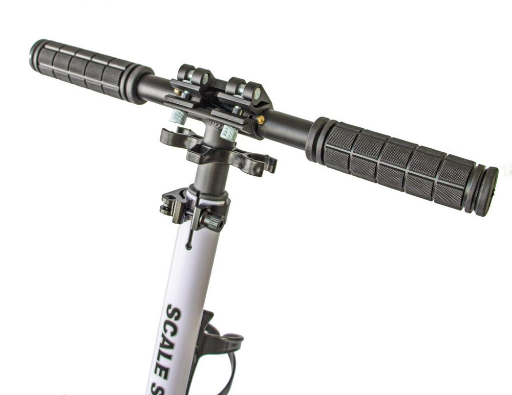 Двухколесный складной самокат SS-05, от Scale Sports. Белого цвета Одесса - изображение 8