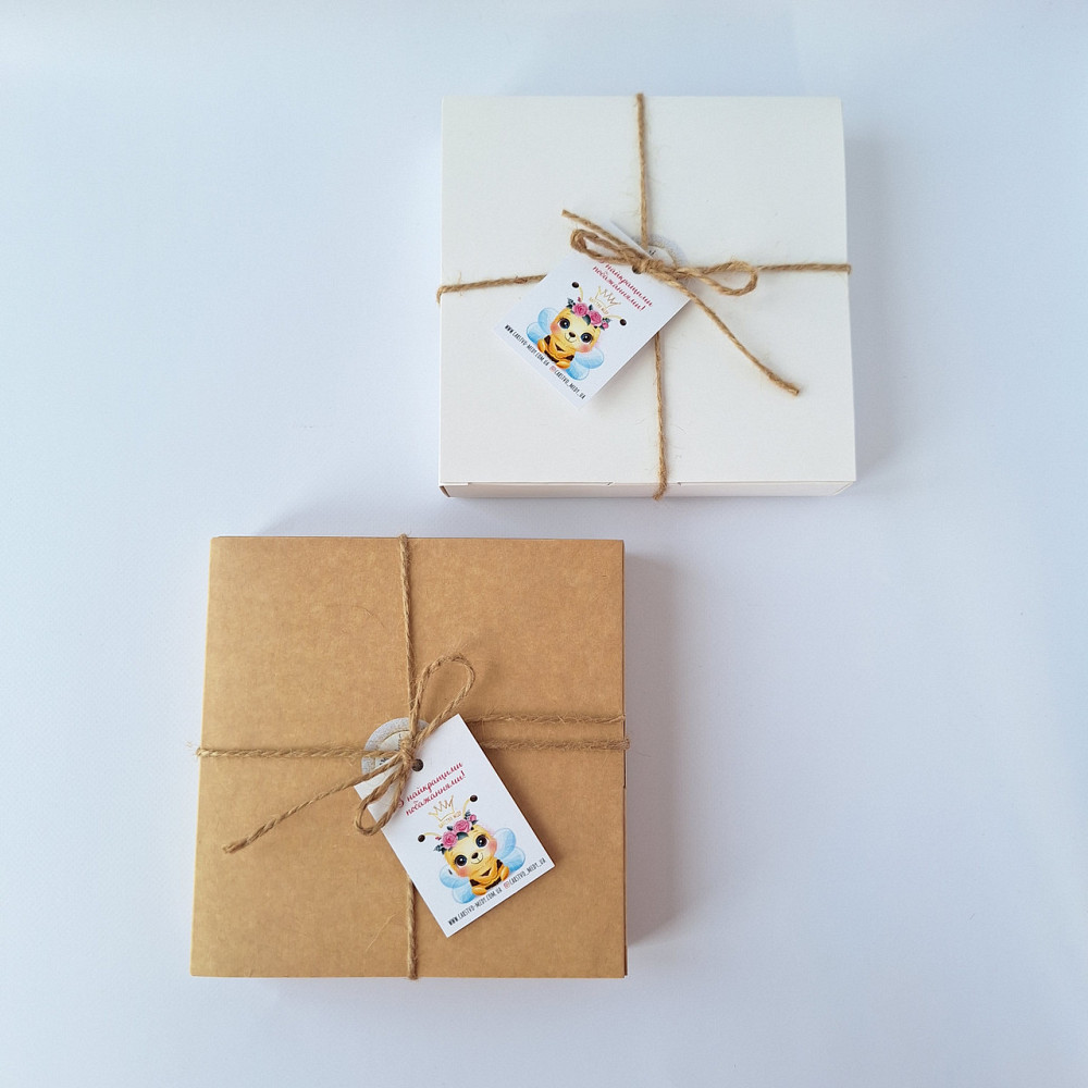 Набір горіхів у подарунковій коробочці 300 грамів. Крафт Одеса - фото 7