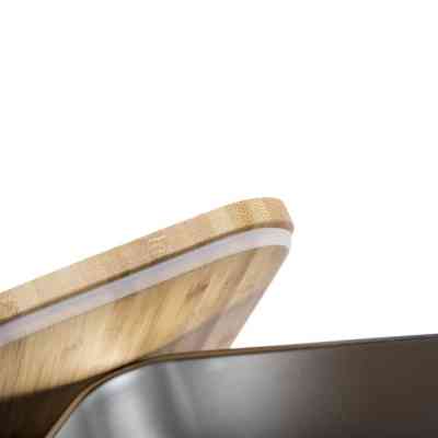 Ланч-бокс Voyager 600 мл нержавіюча сталь срібний (V8864-32) Винница