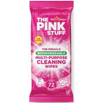 Серветки для прибирання The Pink Stuff Multi-Purpose Cleaning Wipes Вологі 72 шт. (5060033823965) Вінниця
