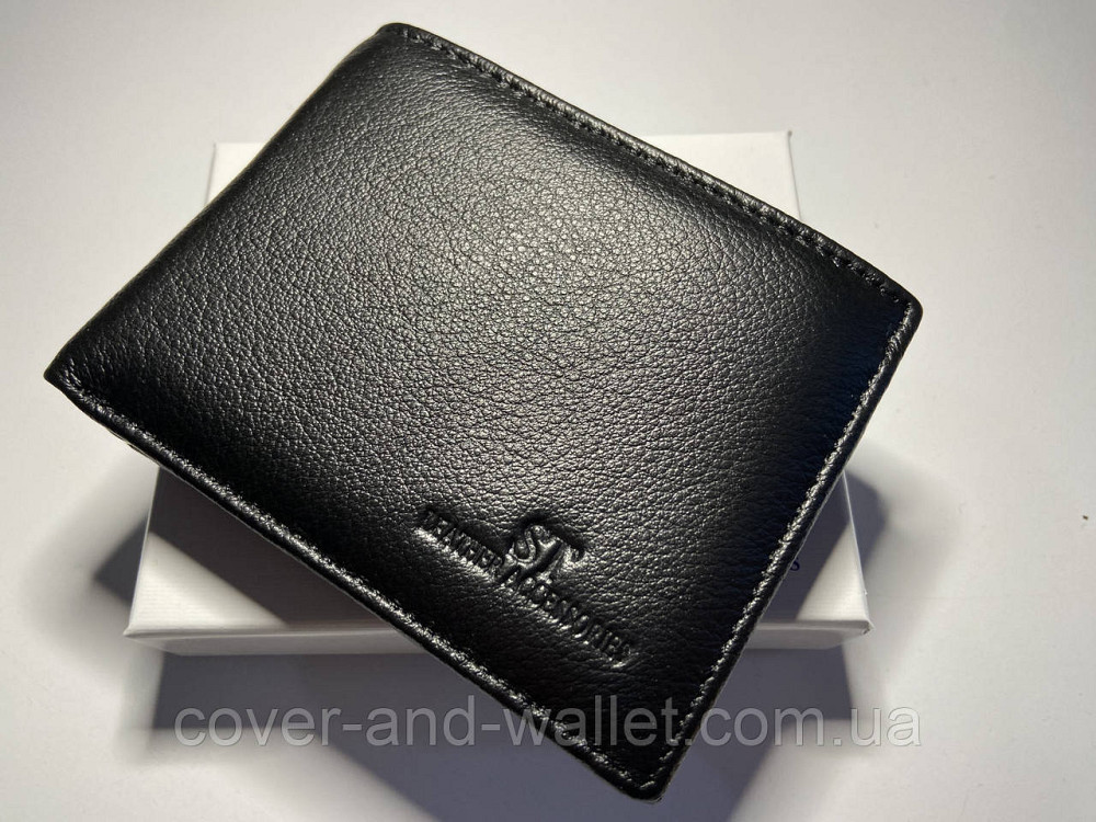 Мужской кожаный кошелек с зажимом на магнитной застежке ST 8 A Киев - изображение 2