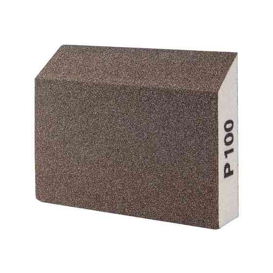 Губка шліфувальна чотиристороння кутова 110×90×25 мм P100 SIGMA (9130461) Київ