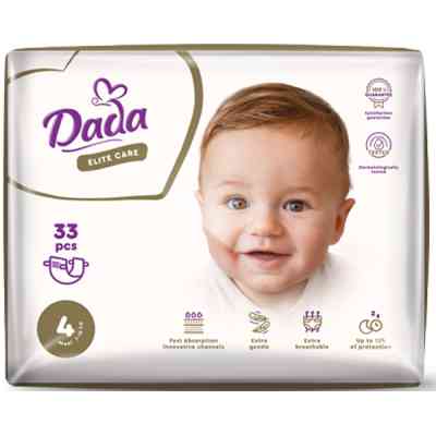 Підгузки Dada Elite Care Maxi 4 (7-18 кг) 33 шт (4820174981105) Вінниця