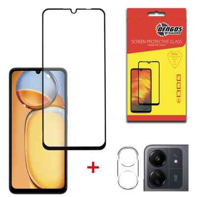Скло захисне Dengos Xiaomi Redmi 13C 4G + camera module glass (DG-TGSCP-04) Вінниця