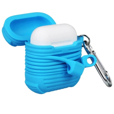 Чехол для наушников Armour i-Smile для Apple AirPods IPH1437 Blue (702331) Винница - изображение 2