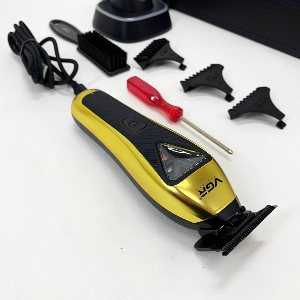 Машинка для стрижки волос с универсальным питанием VGR, Машинка-триммер 3 в 1 для стрижки волос UL-10 Львов - изображение 3