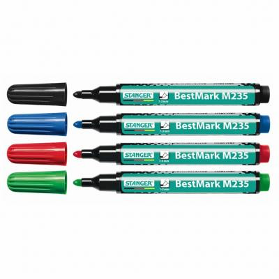 Набор маркеров Stanger набор из 4-х водостойких 1-3 мм (712012) Винница - изображение 1