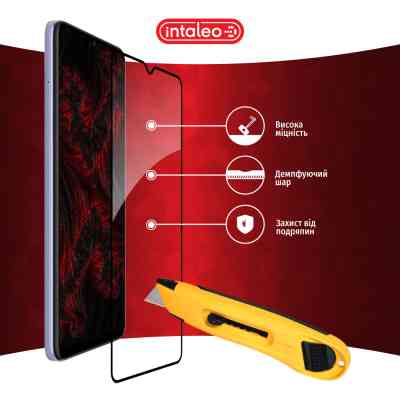 Стекло защитное Intaleo Full Glue Xiaomi Redmi 12C (1283126573774) Винница