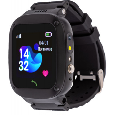 Смарт-годинник Amigo GO004 Splashproof Camera+LED Black (882418) Вінниця - фото 1