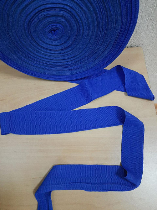 Бинтова стрічка для боксу PowerPlay Синя (100м) Каменское - изображение 3