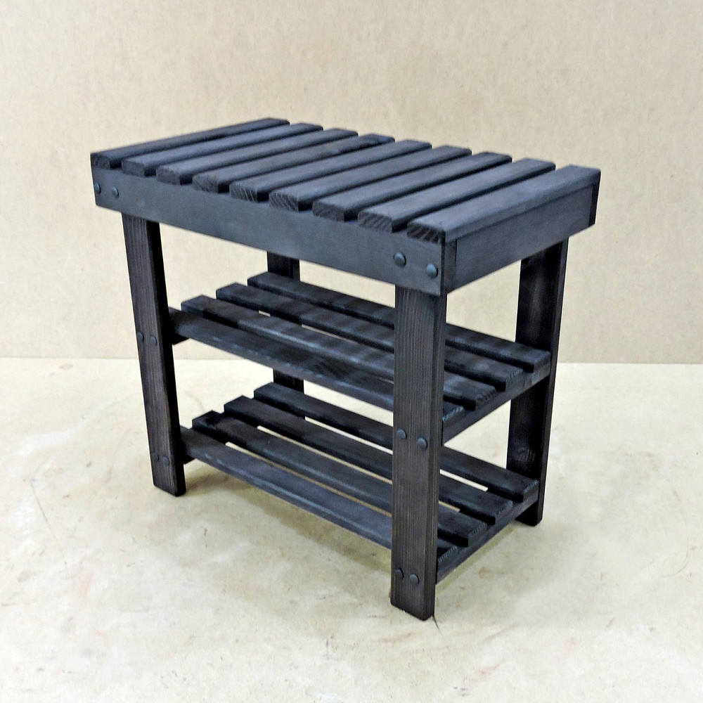 Полиця для взуття "Монте 50" венге Миколаїв - фото 5