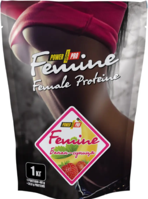 Протеиновый комплекс для женщин Power Pro Femine Protein 1000g апельсин Киев - изображение 3