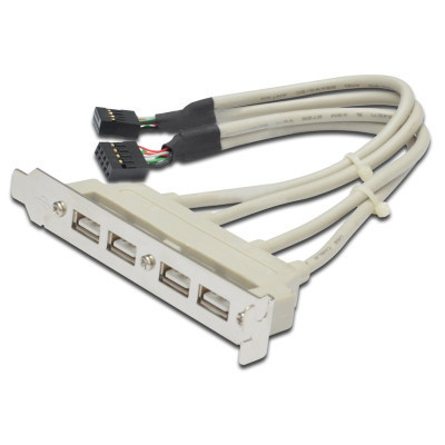 Кабель для передачі даних косичка (для системної плати), 4xUSB 2.0 Atcom (15258) Вінниця - фото 1