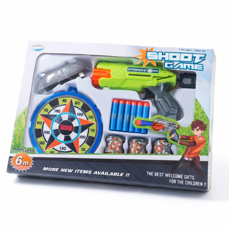 Пистолет бластер на паралонных патронах игрушка Киев - изображение 7