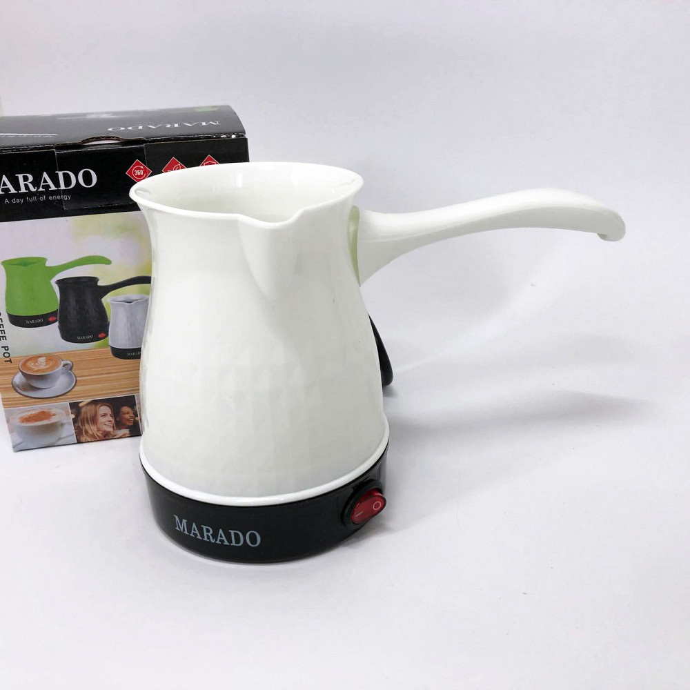 Електротурка з автовідключенням при закипанні Marado MA-1625, Сучасна електрична турка для кави NG-35 Львів - фото 8