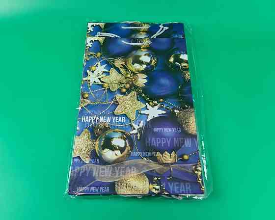 Новогодний ,картонные пакеты с ручками Гигант вертикальный 30х47х12-022 (12 шт) Харьков