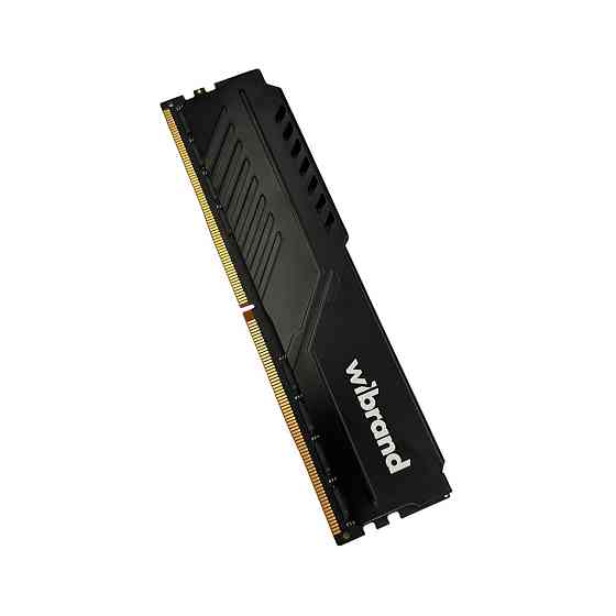Оперативна пам'ять DDR5 Wibrand 16GB 6000MHz CL48 DIMM Heatsink Black Київ