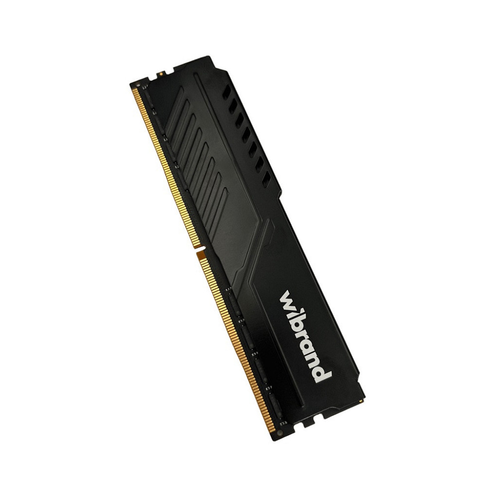 Оперативна пам'ять DDR5 Wibrand 16GB 6000MHz CL48 DIMM Heatsink Black Київ - фото 1