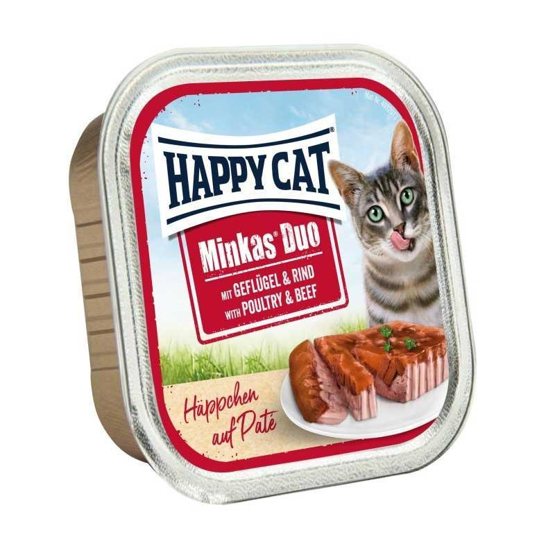 Полноценный консервированный корм Happy Cat Duo для кошек, Акция 4+1 (5 шт x 100 г) Винница - изображение 6