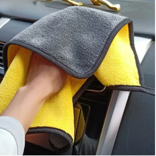 Микрофибровая салфетка для полировки авто и поверхностей 30x60 см Киев - изображение 8