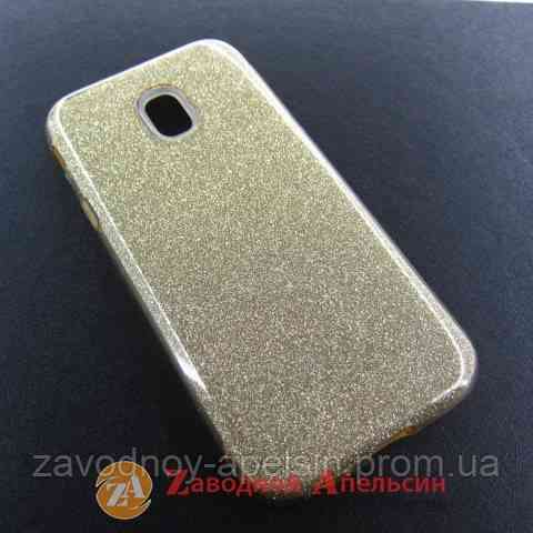 Samsung J3 2017 J330 чохол Shining блискітки gold Одеса