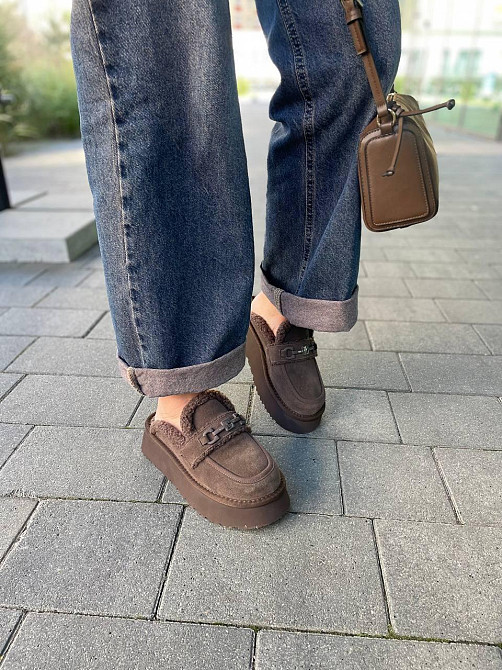 ITTS Уги жіночі ITTS -24 коричневі (зима, замша натуральна) (6042) 40 Коломыя - изображение 1