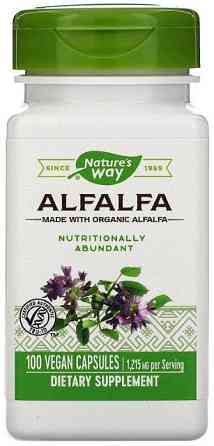 Люцерна Nature's Way Alfalfa 1215 мг 100 капсул Київ