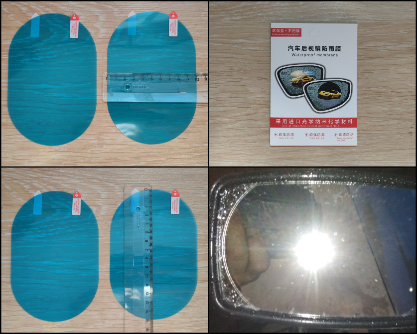 Пленка на зеркала авто против капель дождя Водонеп Киев - изображение 4