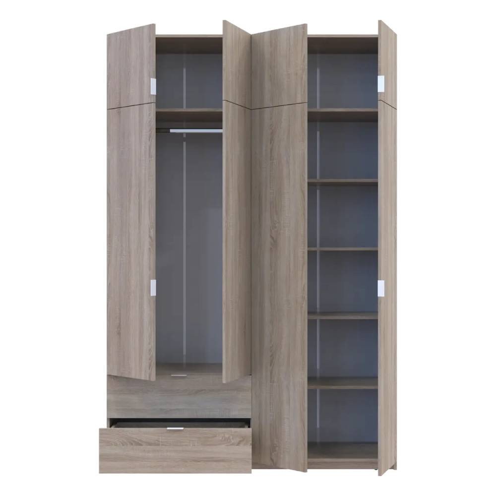 Шафа для одягу Doros Лукас Дуб Сонома 160х50х240 DRS-011619 (80737730) Львів - фото 5