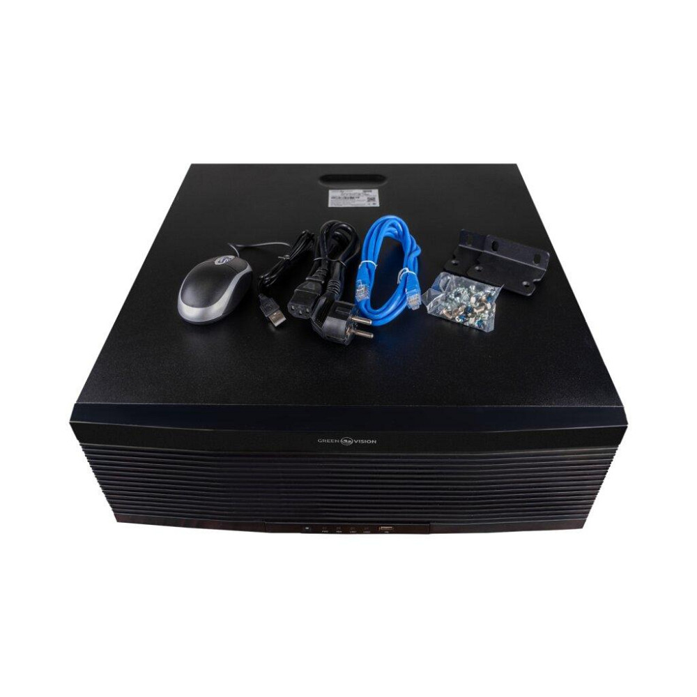 IP відеореєстратор 128-канальний 12MP NVR GreenVision GV-N-I023/128 Київ - фото 5